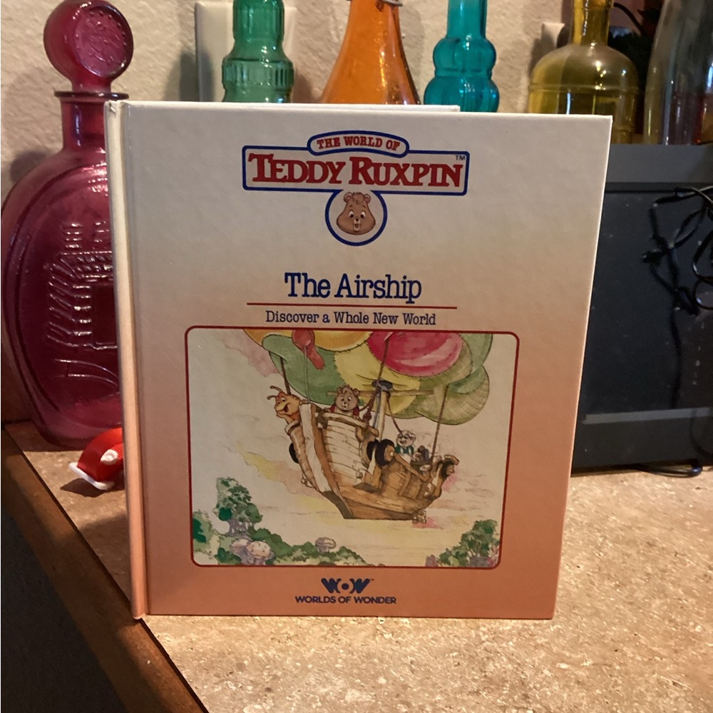 Vintage Child’s Teddy Ruxpin book, 1985. Rare find